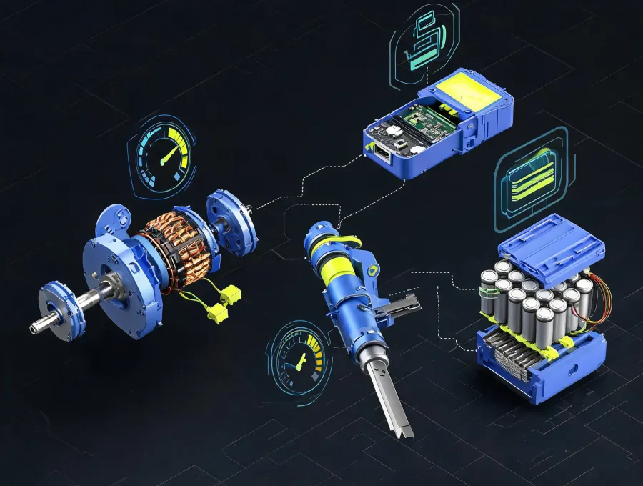Metabo HPT brushless motor and battery technology